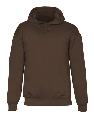 Badger Men's Hooded Sweatshirt In Brown