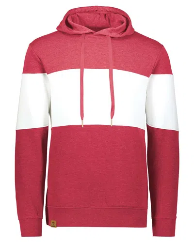 Holloway Men's All-american Fleece Colorblocked Hooded Sweatshirt In Multi