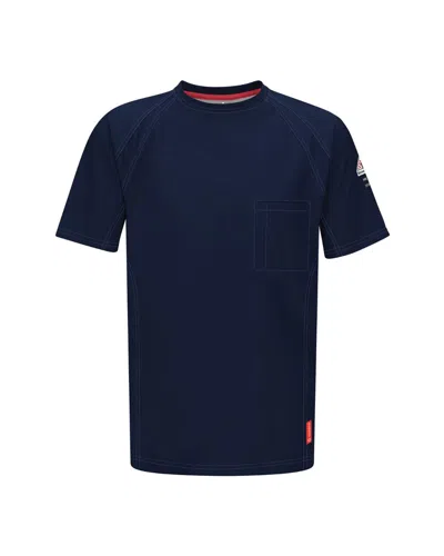 Bulwark Iq Series Short Sleeve Tee In Blue