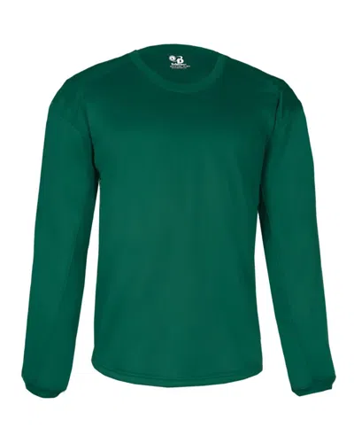 Badger Men's Bt5 Performance Fleece Sweatshirt In Green