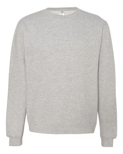 Independent Trading Co. Men's Midweight Crewneck Sweatshirt In Grey