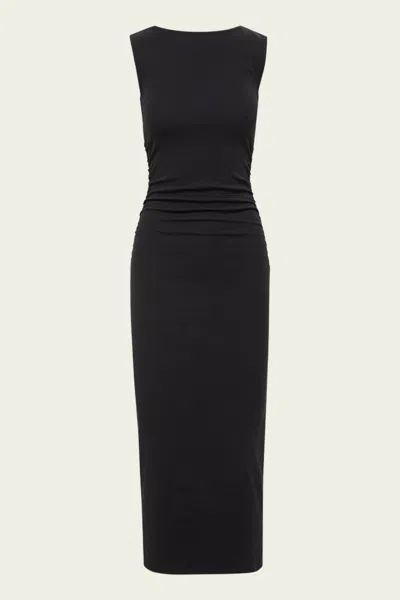Veronica Beard Christa Halterneck Midi Dress