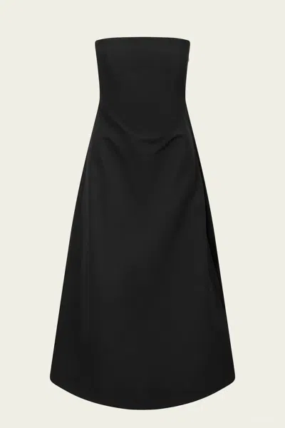 Staud Kennedy Strapless Midi Dress