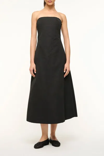 Staud Kennedy Strapless Midi Dress