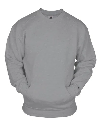 Badger Men's Pocket Sweatshirt In Blue