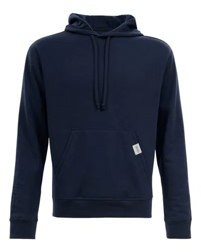 Recover Men's Fleece Hooded Sweatshirt In Blue