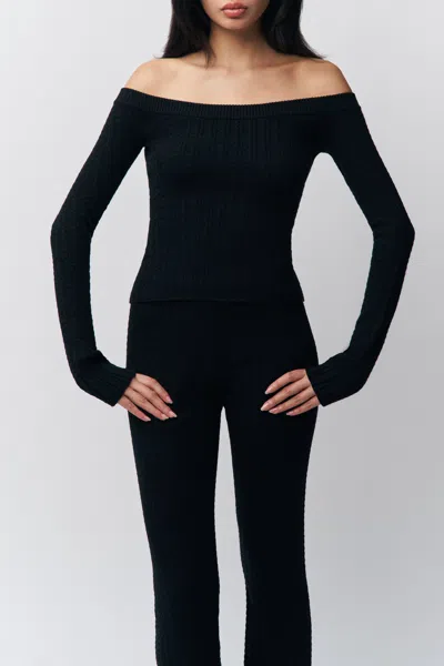 Danielle Guizio Ny Camille Pant In Black