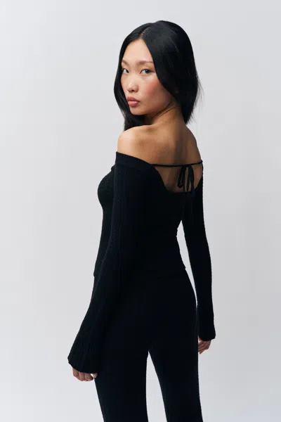 Danielle Guizio Ny Camille Pant In Black