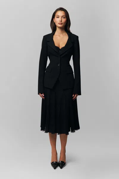 Danielle Guizio Ny Cooper Blazer In Black