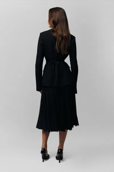 Danielle Guizio Ny Gibson Skirt In Black