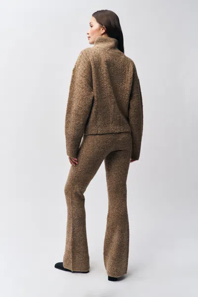 Danielle Guizio Ny Peyton Pant In Brown