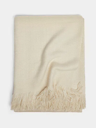 Denis Colomb Handspun Cashmere Blanket  Abask Luxury Gift