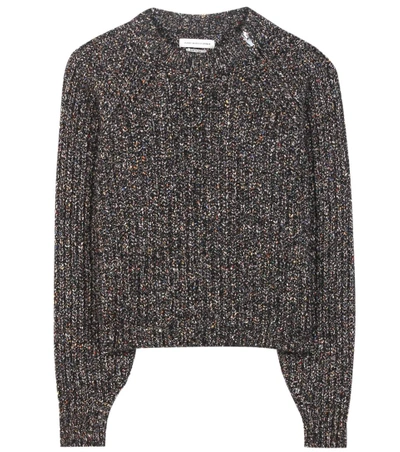 Isabel Marant Étoile Happy Knitted Sweater In Grey