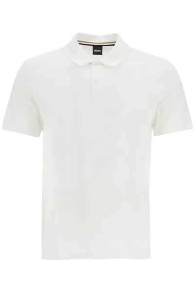 Shop Hugo Boss Boss Organic Cotton Pallas Polo Shirt