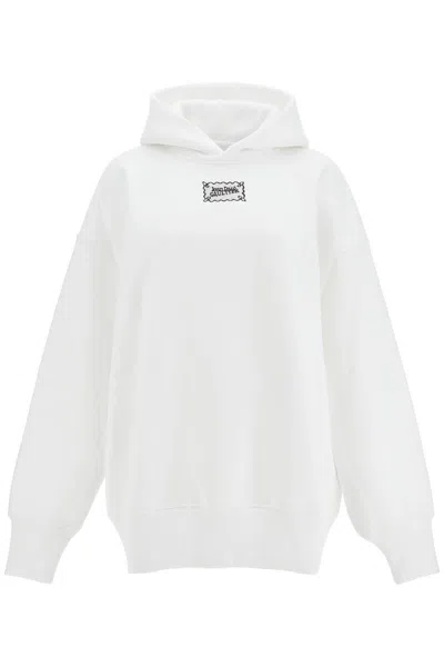 Shop Jean Paul Gaultier Oversized Hoodie With Hood