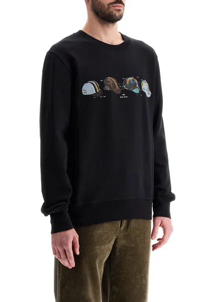 Ps By Paul Smith Crewneck Cycling Sweatshirt