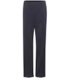 Ganni Naoki Polo Track Pants In Iris