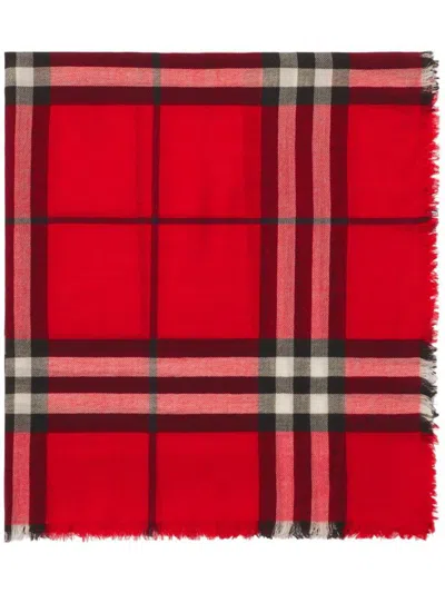 Burberry Scarfs In Scarlett