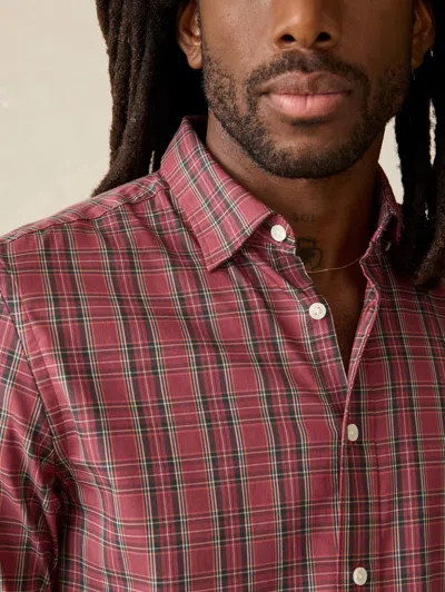 Faherty The Movement Button-up Shirt In Cedar Creek Plaid