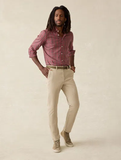 Faherty The Movement Button-up Shirt In Cedar Creek Plaid
