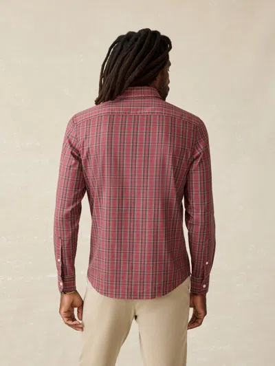 Faherty The Movement Button-up Shirt In Cedar Creek Plaid