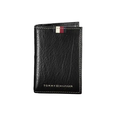 Tommy Hilfiger Leather Men Men's Cardholder In Black
