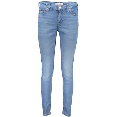 Tommy Hilfiger Belt-loop Casual Pants In Blue