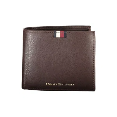Tommy Hilfiger Leather Men's Wallet In Brown