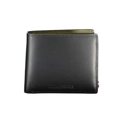 Tommy Hilfiger Leather Men's Wallet In Black
