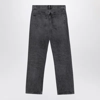 Agolde Fran High Rise Wide Leg Low Slung Cuffed Jeans In Ditch
