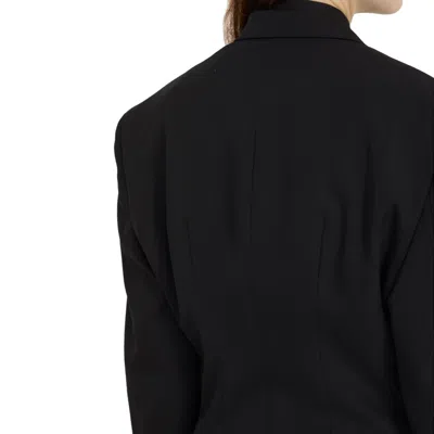 Balenciaga Chic And Versatile Clinched Jacket For Women