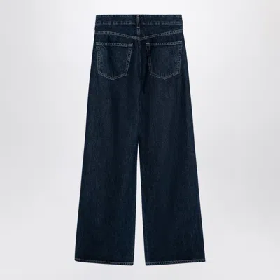 Citizen Of Humanity Citizens Of Humanity Dark Wide Jeans With Pleats