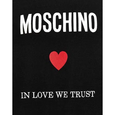Moschino Couture Couture In Love We Trust Hooded Sweatshirt