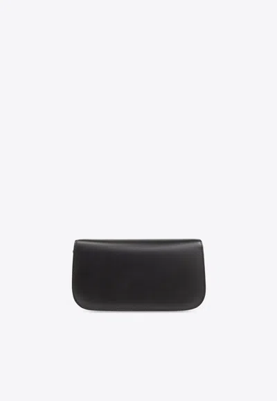 Dolce & Gabbana 3.5 Crossbody Leather Bag In Black