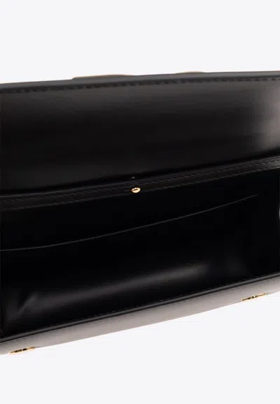 Dolce & Gabbana 3.5 Crossbody Leather Bag In Black