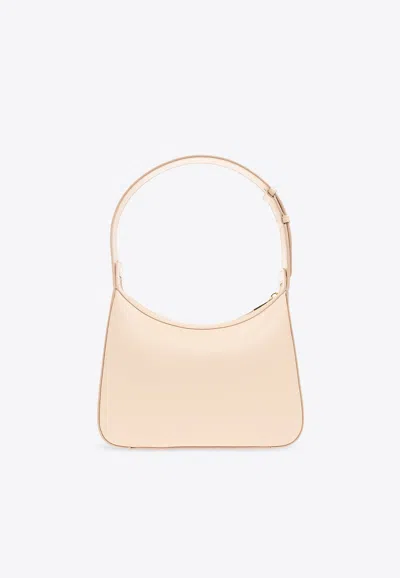 Dolce & Gabbana 3.5 Shoulder Leather Bag In Beige