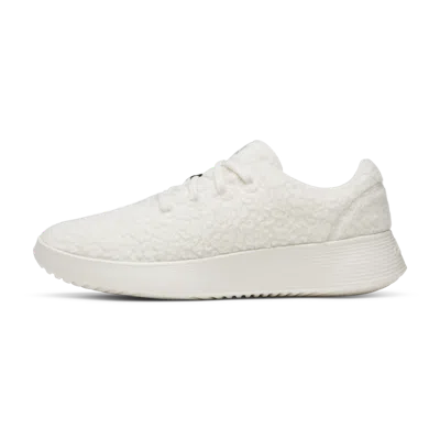 Allbirds Men's Wool Runner Go - Fluff In Fluff - Natural White
