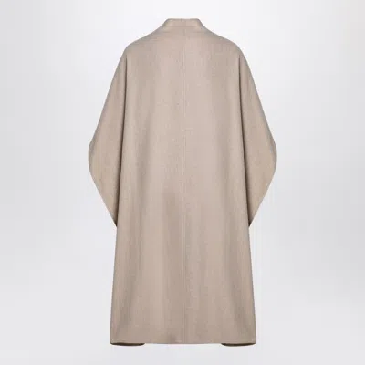The Garment Wool-blend Crewneck Poncho