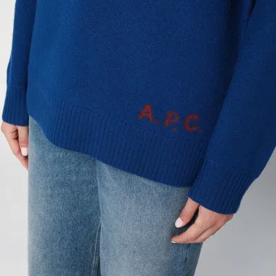 Apc Wool Turtleneck Sweater With Ribbed Cuffs And Hem