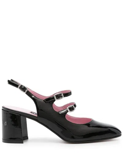 Carel Paris Banana Patent Leather Slingback Pumps