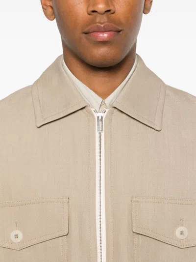 Jacquemus Mountain Jacket With Buttoned Cuffs And Pockets