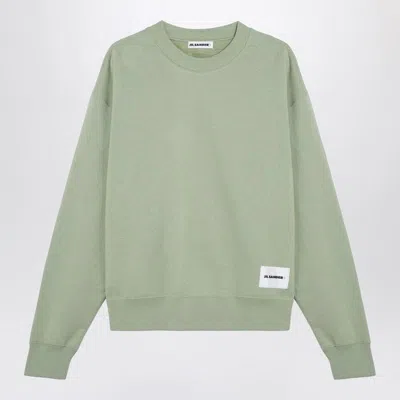 Jil Sander Logo-patch Crewneck Sweatshirt