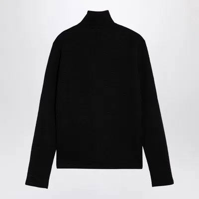 Jil Sander Logo-patch Turtleneck Sweater