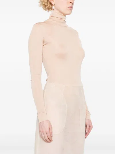 Maison Margiela Maison Martin Margiela Women Body Collo Alto Semitrasparente