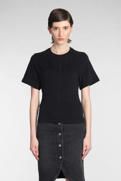 Isabel Marant Cotton T-shirt In Black