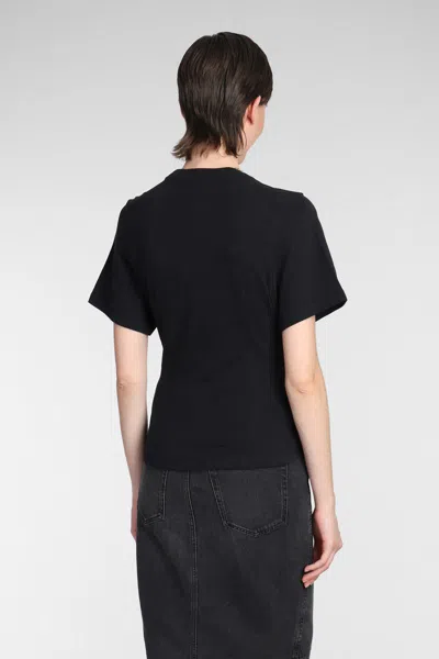Isabel Marant Cotton T-shirt In Black