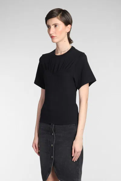 Isabel Marant Cotton T-shirt In Black