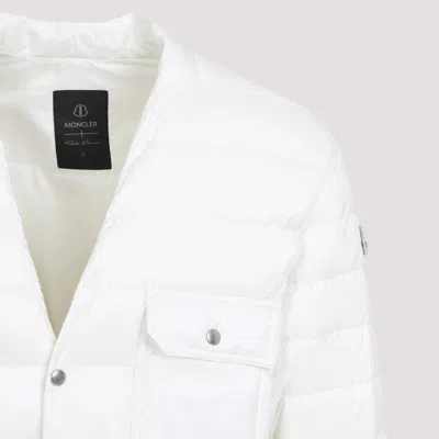 Moncler X Rick Owens Outershirt Jacket In White