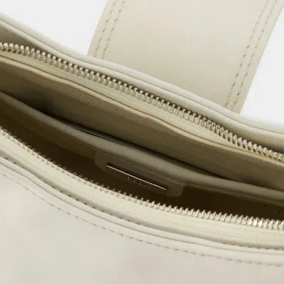 Osoi Hobo Brocle Shoulder Bag In White