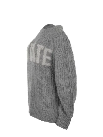 Rotate Birger Christensen Sweater Rotate Made Of Wool In Grey